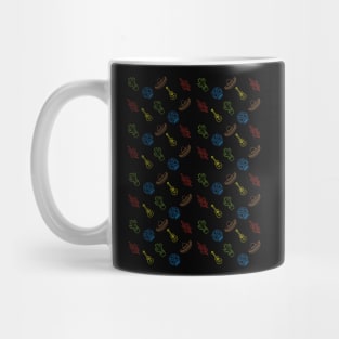 Mexican pattern design RBG Mug